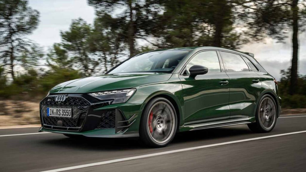 Audi Unveils RS 3 Competition Limited Edition Hot Hatch Priced at £93,000