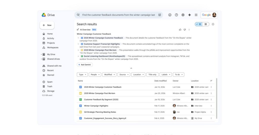 Google Drive Introduces AI-Powered Overviews Concurrently with Gemini Upgrade in Slides