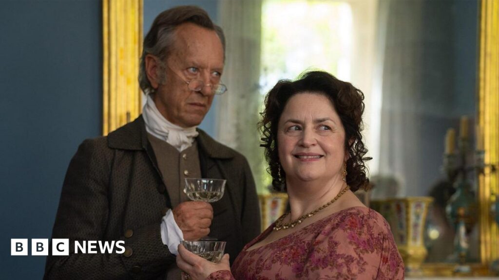 Ruth Jones Discusses Her Role as the 'Iconic' Mrs. Bennet in "The Other Bennet Sister"