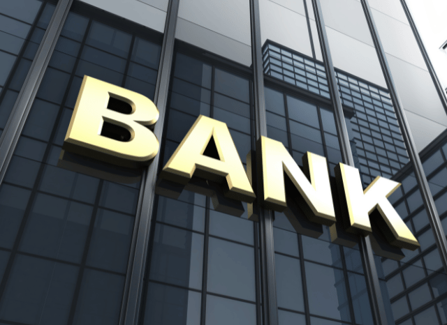 A panoramic view of a Bank